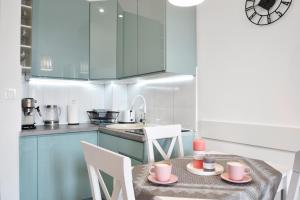 Køkken eller tekøkken på Apartament Rafa Koralowa