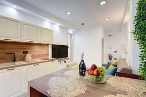 Kjøkken eller kjøkkenkrok på Apartments Vita