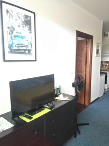 Kuchyň nebo kuchyňský kout v ubytování Apartmán Rezidence Moser-free parking garage