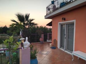 Balkón nebo terasa v ubytování Villa Mitselo Apartments