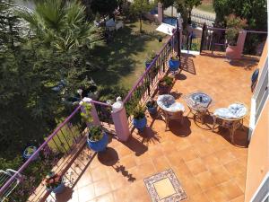 Balkón nebo terasa v ubytování Villa Mitselo Apartments