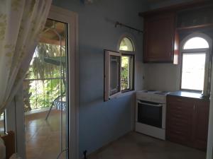 Kuchyň nebo kuchyňský kout v ubytování Villa Mitselo Apartments