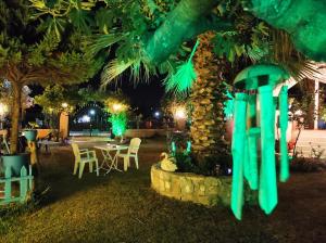Zahrada ubytování Villa Mitselo Apartments
