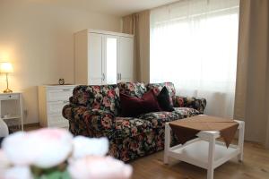 Ein Sitzbereich in der Unterkunft City-Appartement 12.2.