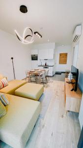 Køkken eller tekøkken på Elisabeth Downtown Suites