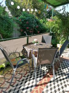 Vonkajšia záhrada v ubytovaní Hortenzia apartman + 6 fotografií