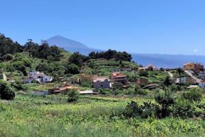 a small village on the side of a hill at Casa Nogal in La Matanza de Acentejo