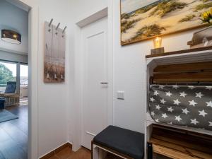 Postel nebo postele na pokoji v ubytování Ferienwohnung Abendsonne