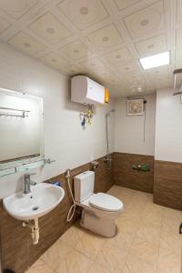 Koupelna v ubytování Minh Thanh Sa Pa Hotel