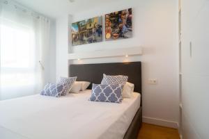 Łóżko lub łóżka w pokoju w obiekcie Townhouse El Romeral