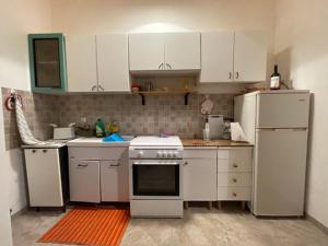 Kuchyň nebo kuchyňský kout v ubytování Baràka - Bungalow sulla spiaggia