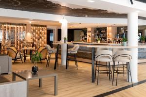 Restaurace v ubytování Hostellerie de la Pointe Saint-Mathieu - SPA & Restaurant