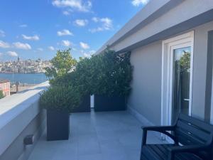 Balkón nebo terasa v ubytování Dream Bosphorus Hotel