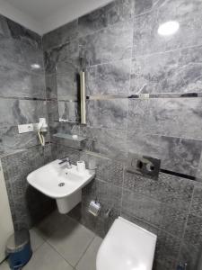 Koupelna v ubytování Emin Konak Hotel