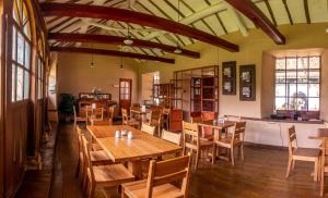 Restaurace v ubytování Casona Checacupe