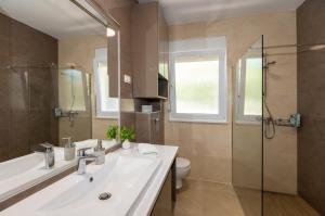 Kúpeľňa v ubytovaní Villa Karmen