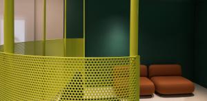 Posezení v ubytování Elide Design Hotel