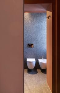 Koupelna v ubytování Elide Design Hotel