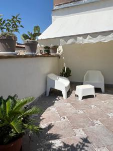 A patio or other outdoor area at Ciuri Ciuri
