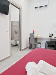 Postel nebo postele na pokoji v ubytování RossHouse