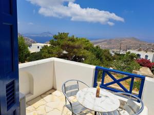 A balcony or terrace at ART STUDIO APARTMENTS