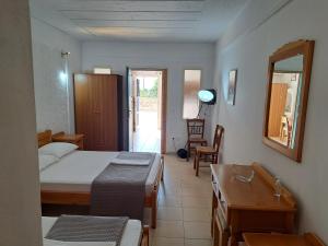 Posteľ alebo postele v izbe v ubytovaní ART STUDIO APARTMENTS