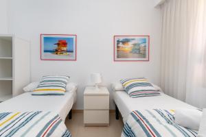 Posteľ alebo postele v izbe v ubytovaní Travel Habitat playa Heliópolis