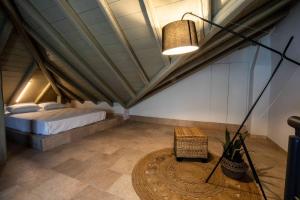 Кровать или кровати в номере Gold Sun Villas