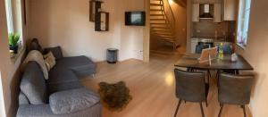 Kuchyň nebo kuchyňský kout v ubytování Villa Toskana Wohnung 1