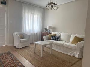 Posezení v ubytování La Casita de El Montan Baja