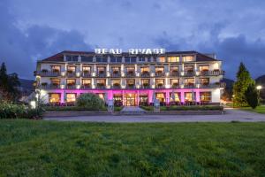 Zahrada ubytování Hôtel Beau Rivage