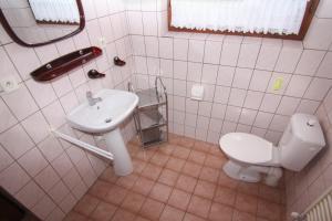 Kúpeľňa v ubytovaní Privát - Harrachov 392
