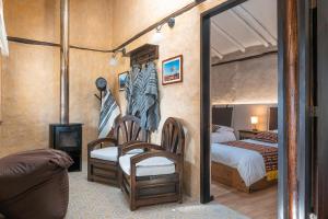Postel nebo postele na pokoji v ubytování Chilcabamba Lodge