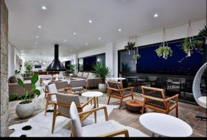 Χώρος καθιστικού στο Carpe Diem Spa & boutique