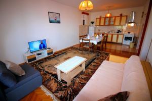 Kuchyň nebo kuchyňský kout v ubytování Apartment Djurdjica + 26 fotografií
