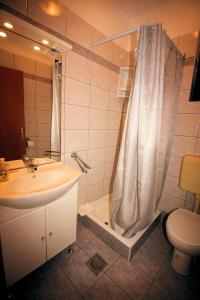 Koupelna v ubytování Apartment Djurdjica