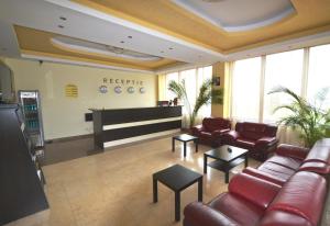 Lobbyn eller receptionsområdet på Hotel Ancor