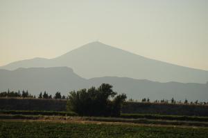 Widok na góry z tego domu wakacyjnego