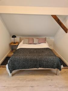 Llit o llits en una habitació de Siedlisko pod Topolą