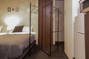 Кровать или кровати в номере Bright Hotel Kiyomizu - Vacation STAY 64994v