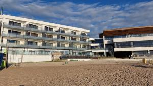 Budova, kde se aparthotel nachází