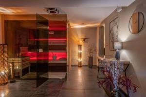 Posezení v ubytování Redfoxapartment Central