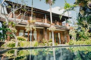 Zahrada ubytování Bramasa Ubud Guest House