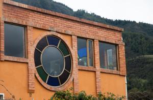 Nespecifikovaný výhled na hory nebo výhled na hory při pohledu z bed and breakfast
