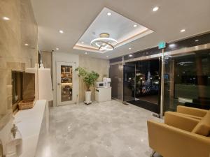 Posezení v ubytování Trevi Hotel