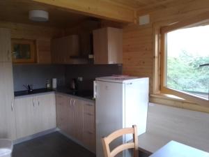 Virtuve vai virtuves zona naktsmītnē Karavanke mountain hut
