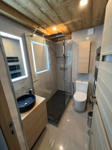 Kúpeľňa v ubytovaní Le Sapin B19 Megeve - Demi Quartier
