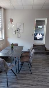 Et opholdsområde på Ferienwohnung alte Stepperei