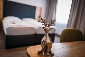 Postel nebo postele na pokoji v ubytování Landgasthof-Wemmer