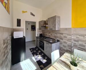 Köök või kööginurk majutusasutuses APT Re di Roma